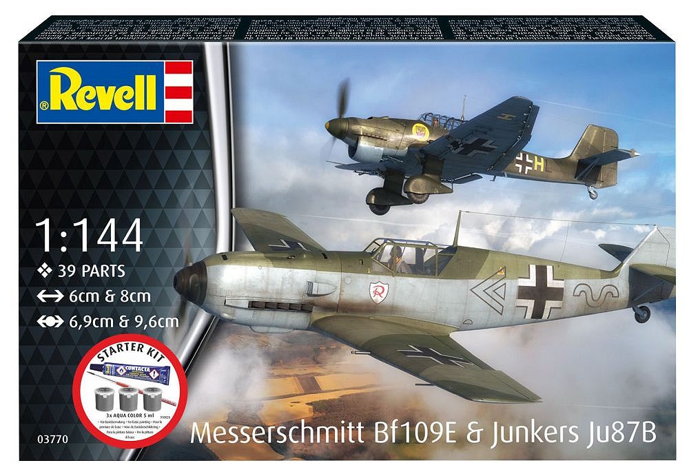 Messerschmitt Bf109E - Junkers Ju87B Stuka