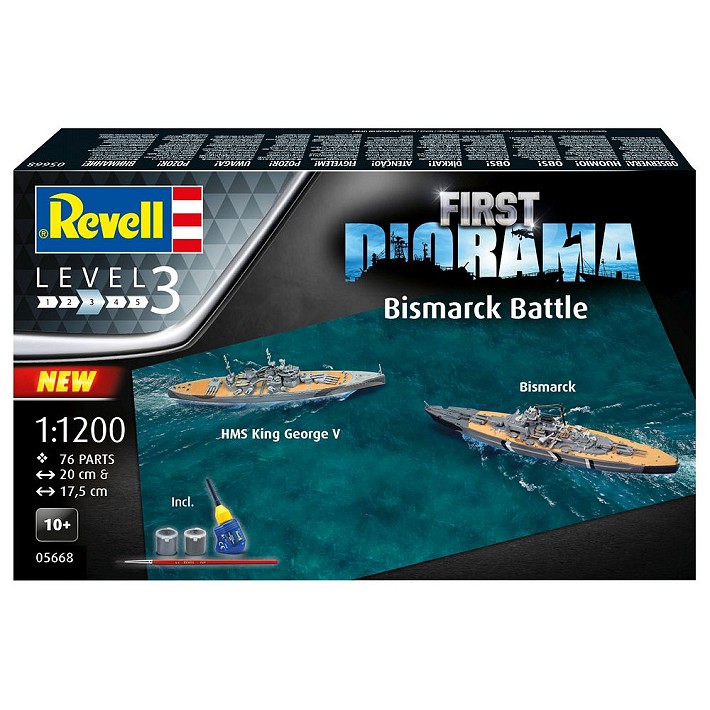 Bismarck Battle - First Diorama Set
