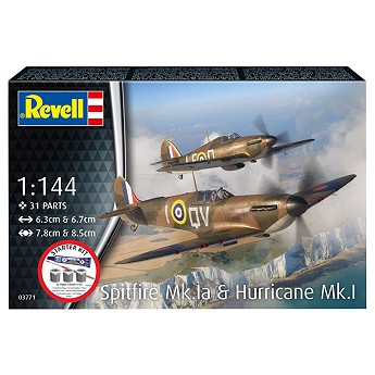 Spitfire Mk.Ia - Hurricane Mk.I