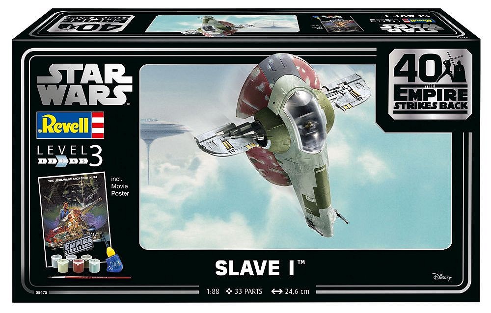 Slave I - 40th Anniversary  The Empire strikes back