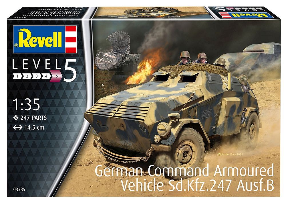 German Command Armoured Vehicle Sd.Kfz.247 Ausf.B