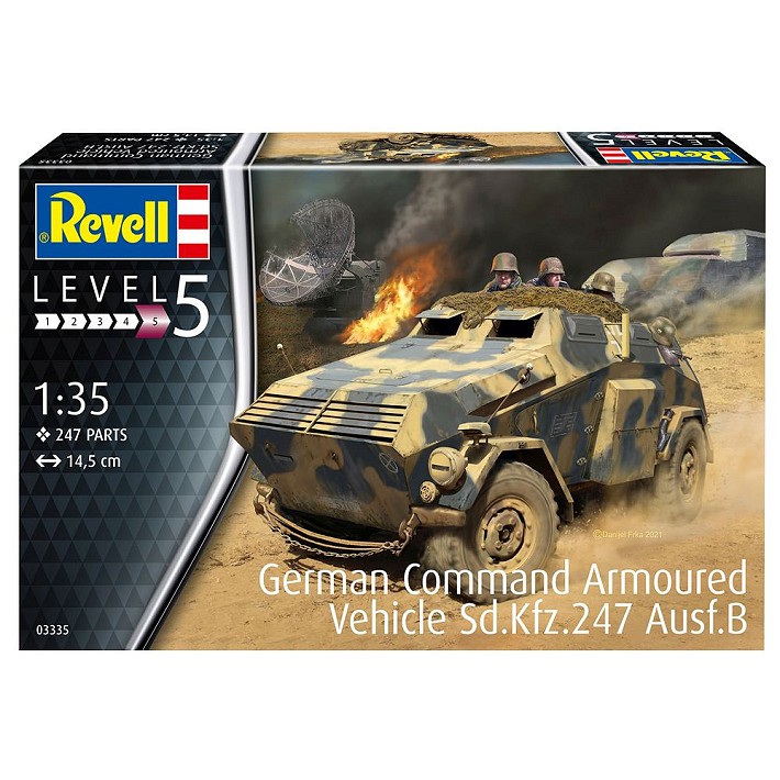 German Command Armoured Vehicle Sd.Kfz.247 Ausf.B