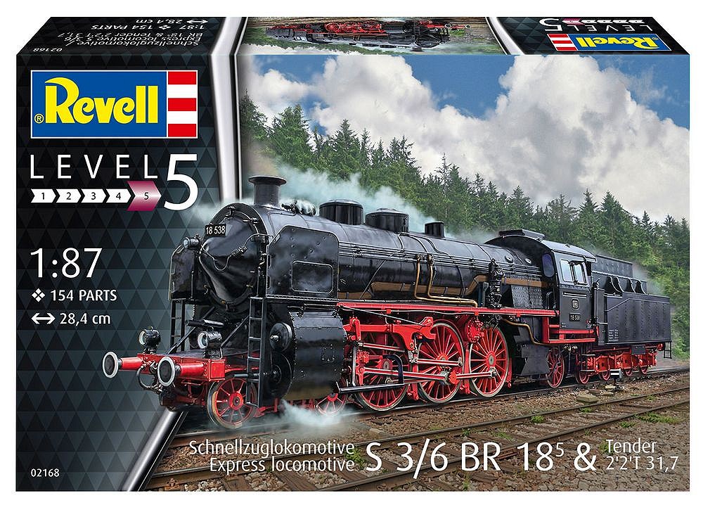 Schnellzuglokomotive S3/6 BR18-Tender