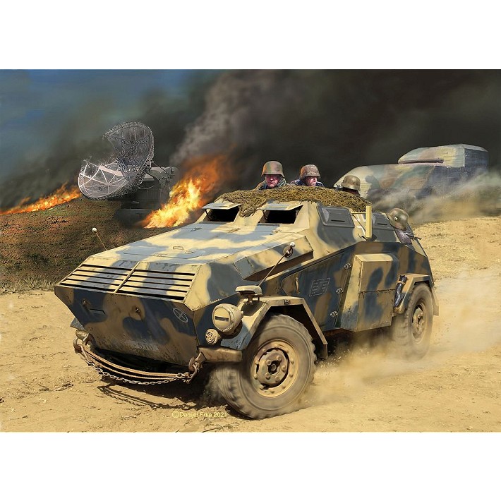 German Command Armoured Vehicle Sd.Kfz.247 Ausf.B - fot. 8