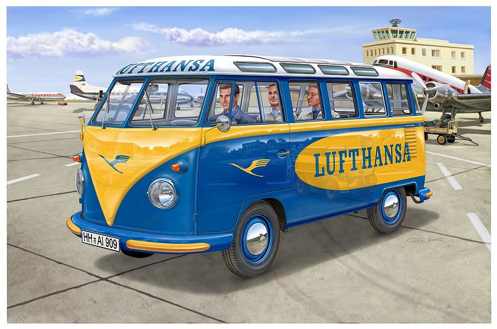 VW T1 Samba Bus Lufthansa - fot. 8