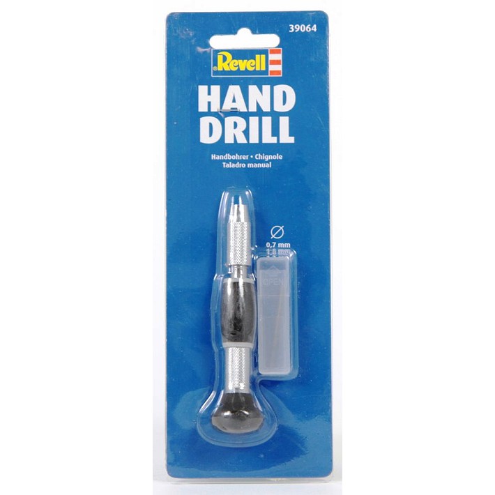 Ręczna wiertarka modelarska z 3 wiertłami - fot. 2