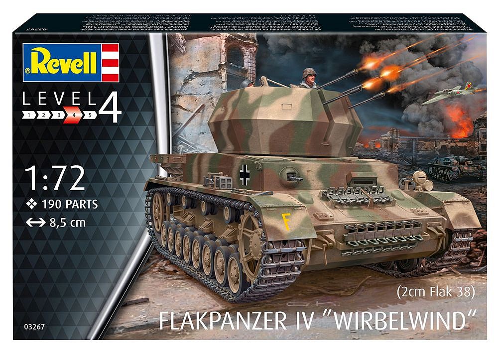 Flakpanzer IV Wirbelwind 2 cm Flak 38