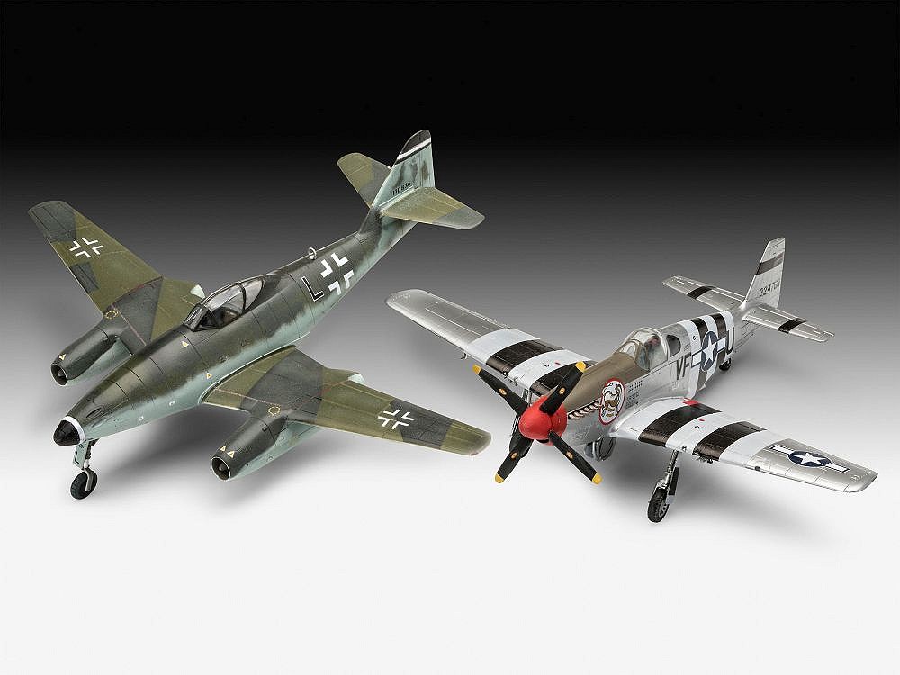 Messerschmitt Me262 - P-51B Mustang - Combat Set - fot. 4