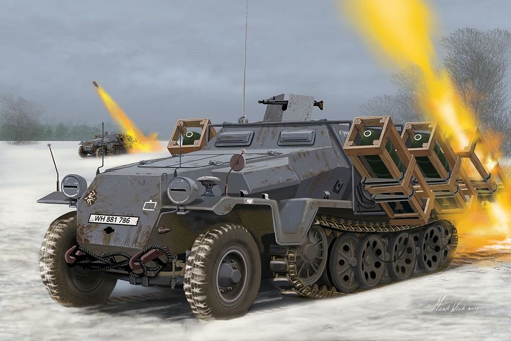 Sd.Kfz. 251/1 Ausf. C + Wurfr.40 - fot. 7