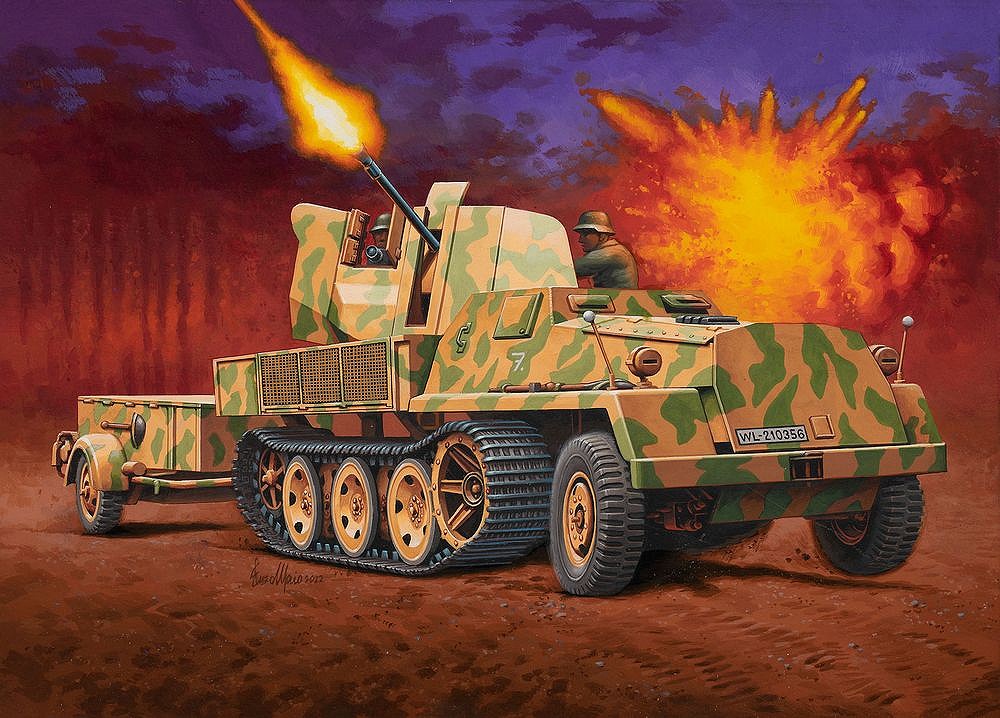 sWS with Flak 43 and Sd.Ah. 58 Ammo Trailer - fot. 7