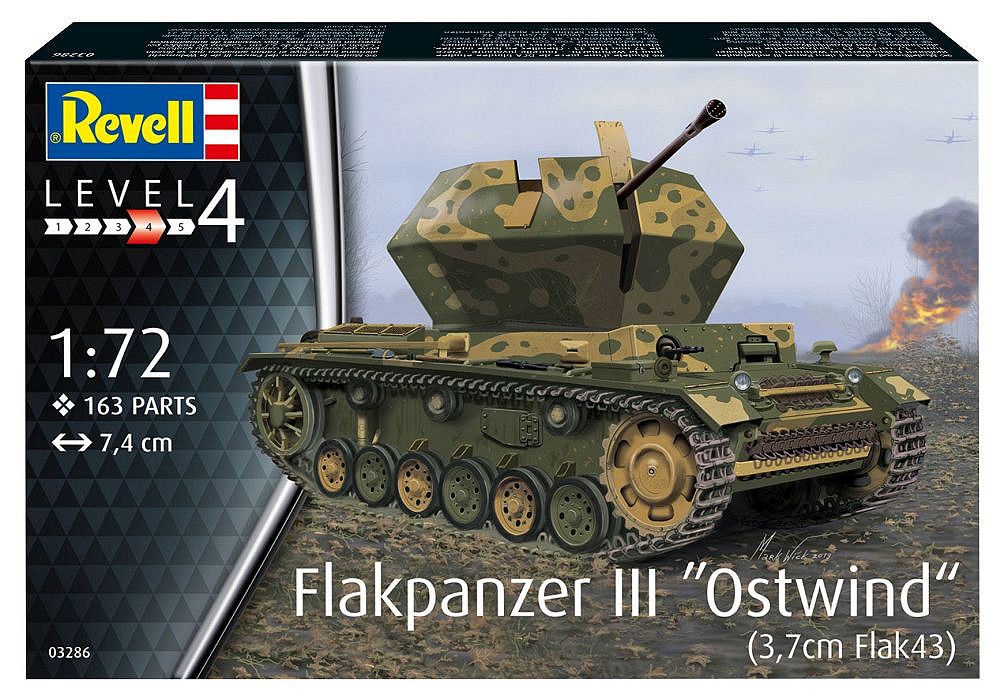 Flakpanzer III Ostwind 3,7 cm Flak 43