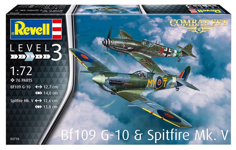 Messerschmitt Bf109G-10 - Spitfire Mk.V