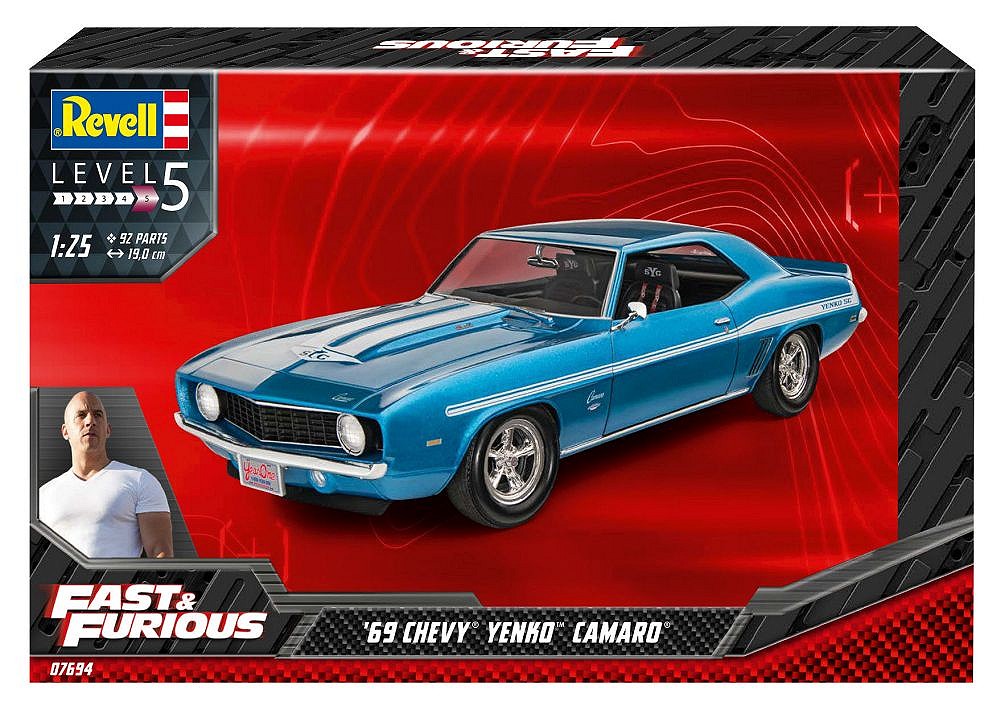 Chevy Camaro 1969 Yenko Fast and Furious