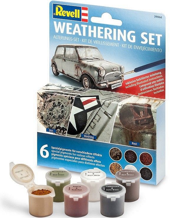 Weathering Set - zestaw 6 pigmentów