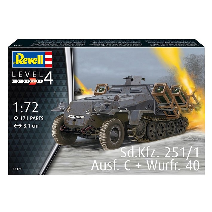 Sd.Kfz. 251/1 Ausf. C + Wurfr.40