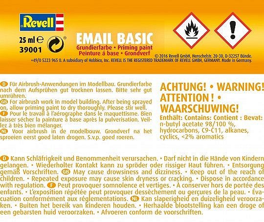 Farba podkładowa Airbrush Email Basic - fot. 2