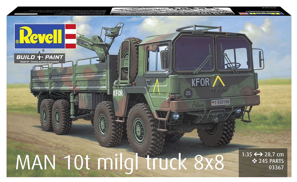 MAN 10t milgl 8x8 Truck
