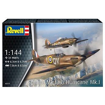 Supermarine Spitfire Mk.Ia - Hawker Hurricane Mk.I