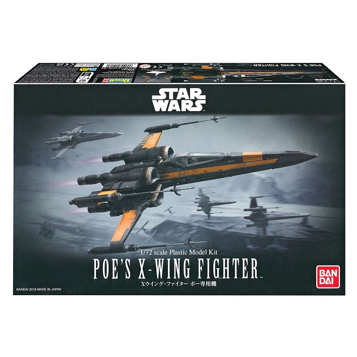 Poe's X-Wing Fighter (Bandai)