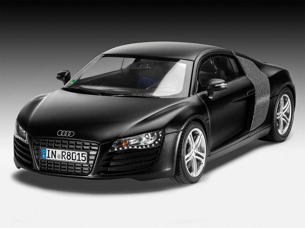 Audi R8 Black - uszkodzone  pudełko - fot. 3