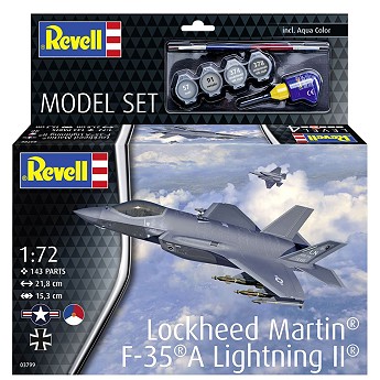 Lockheed Martin F-35A Lightning II - uszkodzone pudełko