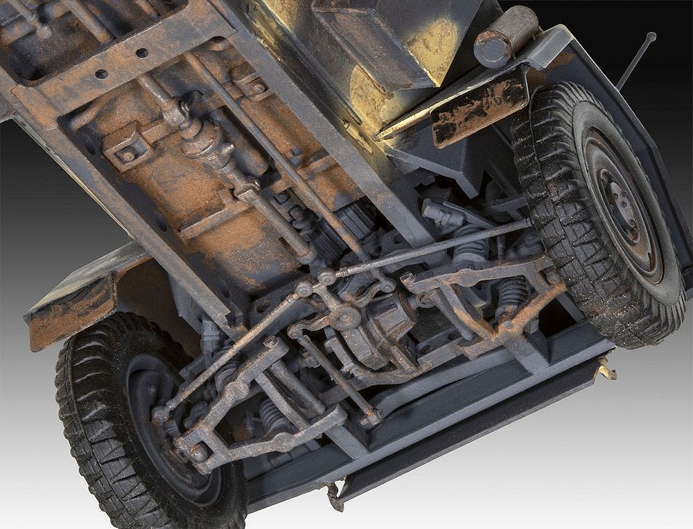 German Armoured Vehicle Sd.Kfz.247 Ausf.B -uszkodzone pudełko - fot. 5