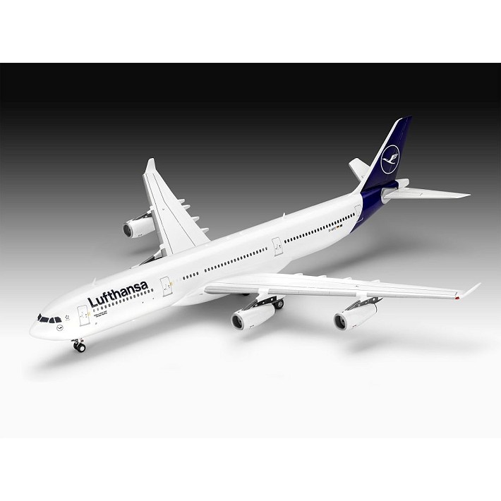 Airbus A340-300 Lufthansa New Livery - uszkodzone pudełko - fot. 2
