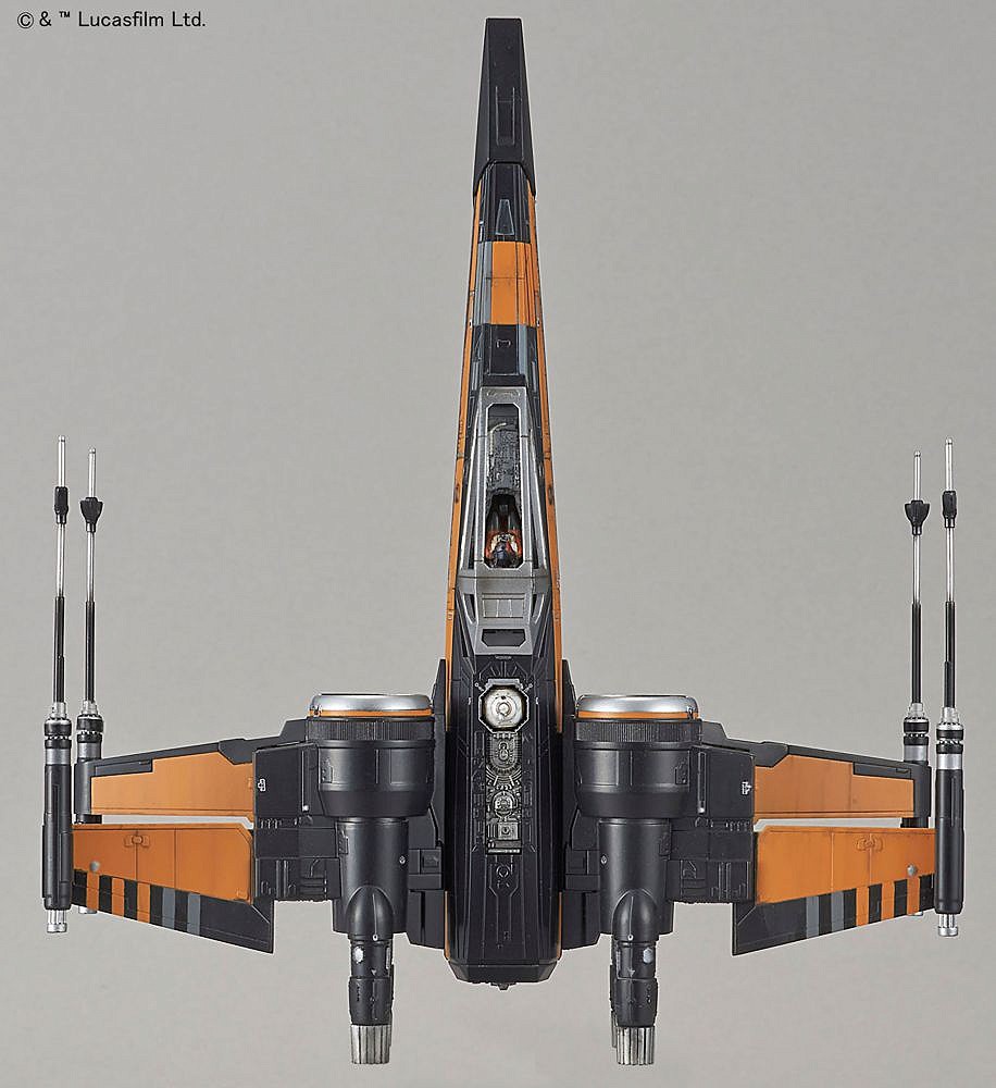 Poe's X-Wing Fighter (Bandai) - fot. 6