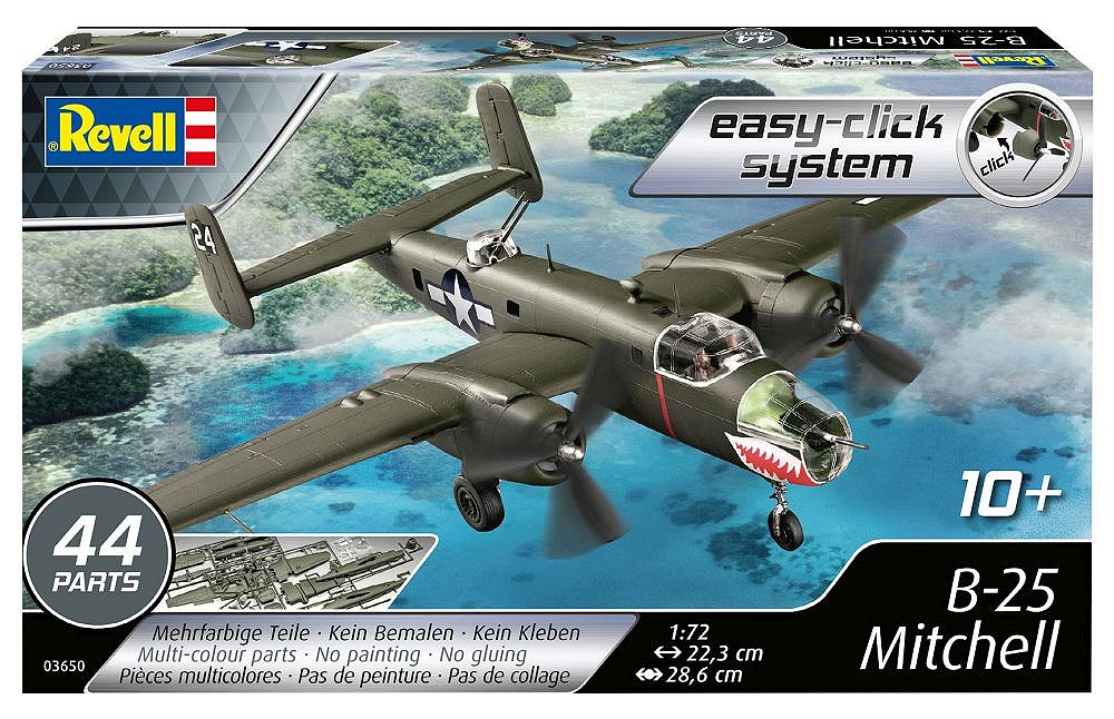 B-25 Mitchell - uszkodzone pudełko