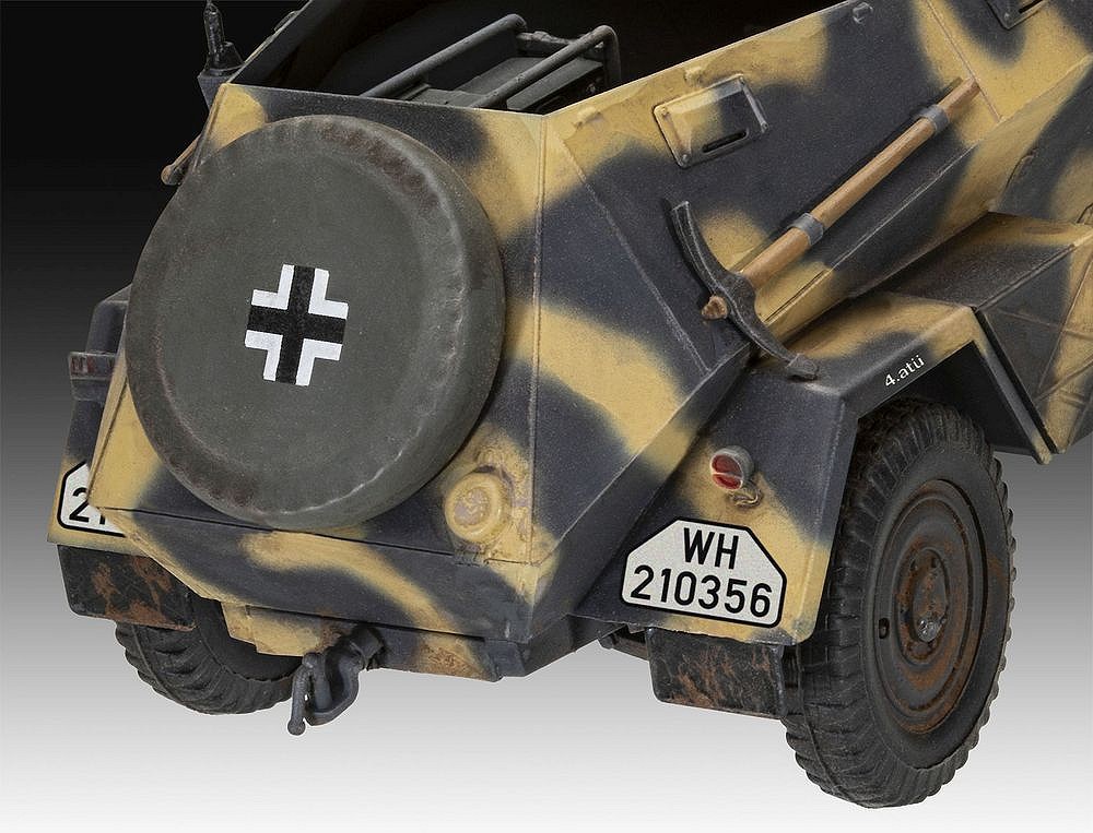 German Armoured Vehicle Sd.Kfz.247 Ausf.B -uszkodzone pudełko - fot. 6